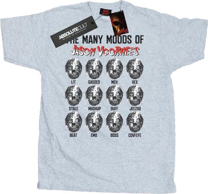 Absolute Cult The Many Moods Of Jason Voorhees TShirt (XXL)