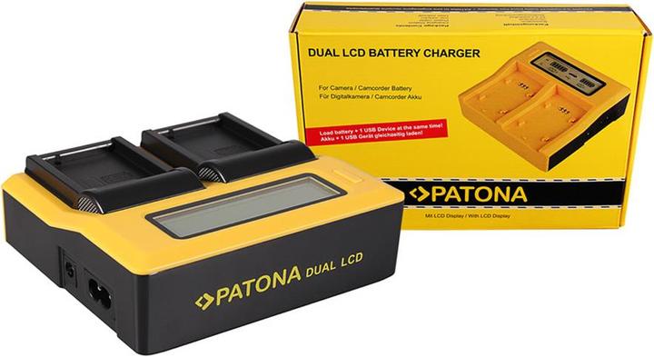 Patona Panasonic BLC12 Dual LCD (Camera battery charger)