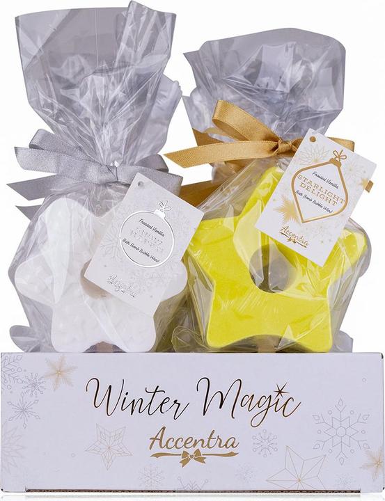 Actual product image Accentra WINTER MAGIC bubble bath bomb with wooden handle (Bath bombs)