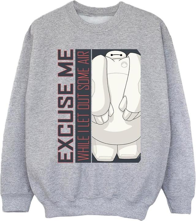 Disney Big Hero 6 Baymax Excuse Me Some Air Sweatshirt Mädchen