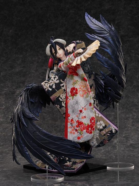 Actual product image Furyu Overlord statuette PVC 1/4 Albedo Japanese Doll 49 cm