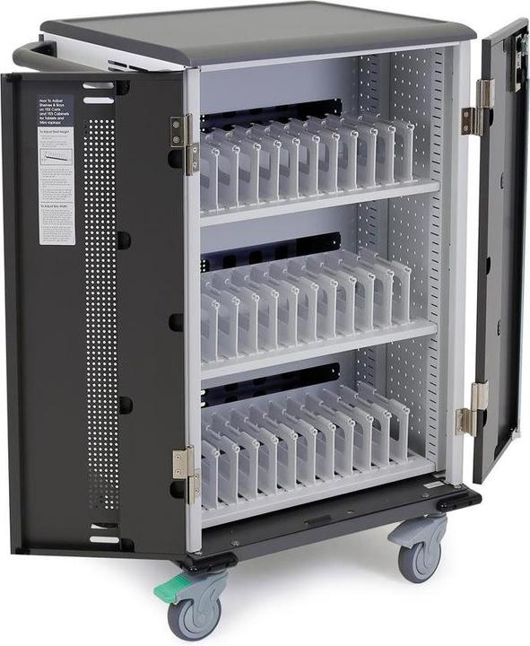 Produktbild Ergotron YESMOR36 Charging Cart for Mini-laptops Chromebooks tablets and laptops