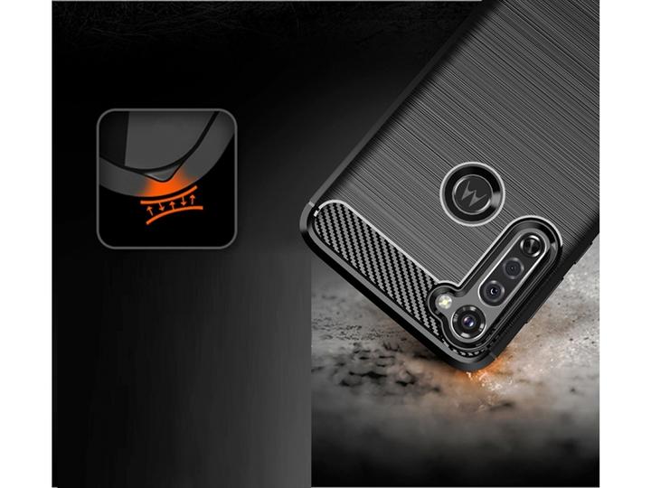 Produktbild Screenguard Motorola Moto G Pro Hülle Carbon Brushed Soft TPU (Motorola Moto G Pro)