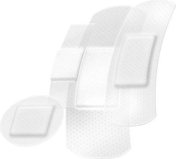 Actual product image Lifemed 100x Plaster Strips semi-transparent Allround in 4 sizes (100 x)