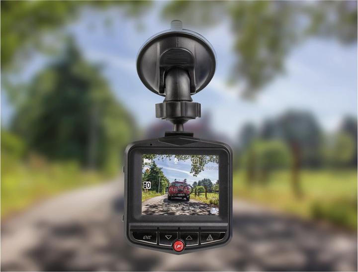 Image du produit Eufab Caméra de tableau de bord automobile (Vision nocturne, Batterie, Accéléromètre, Récepteur GPS, Bluetooth, Microphone intégré, WiFi, Écran intégré, Full HD)