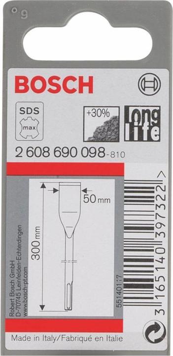 Actual product image Bosch Professional Zubehör PRO SDS max-5C tile chisel, 50 x 300 mm (50 mm)