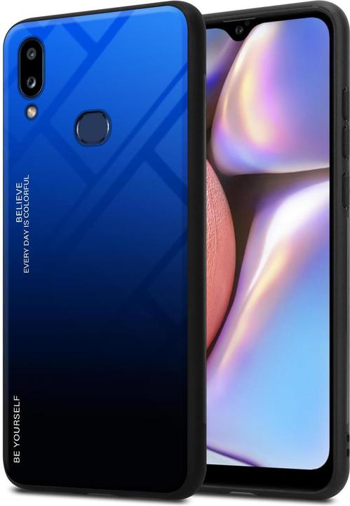 Image du produit Cadorabo Couverture en verre TPU 2 couleurs (Samsung Galaxy A10s, Samsung Galaxy M01s)