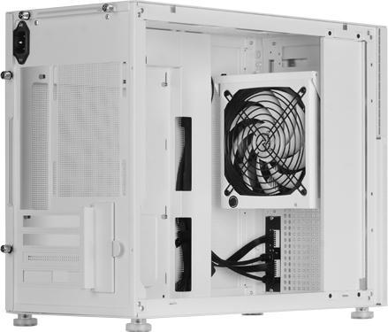 Produktbild Mars Gaming Boitier Mini Tour Micro Atx Mc-Lcd Avec Panneau Vitré (Blanc) (mATX, Mini-ITX)