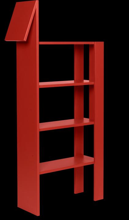 Image du produit Ferm Living Bibliothèque Girafe, Poppy Red