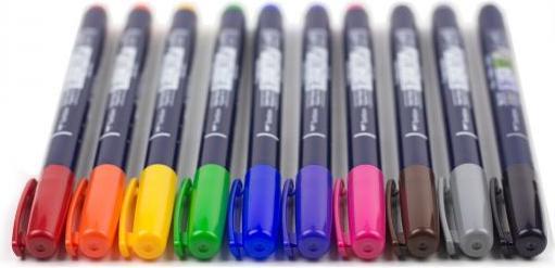 Produktbild Tombow Fudenosuke (Mehrfarbig, 10 x)
