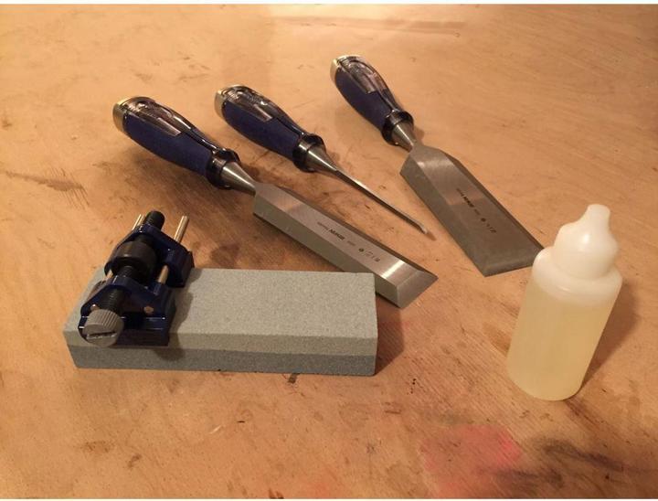 Image du produit Irwin Set d'affûtage de ciseaux à bois