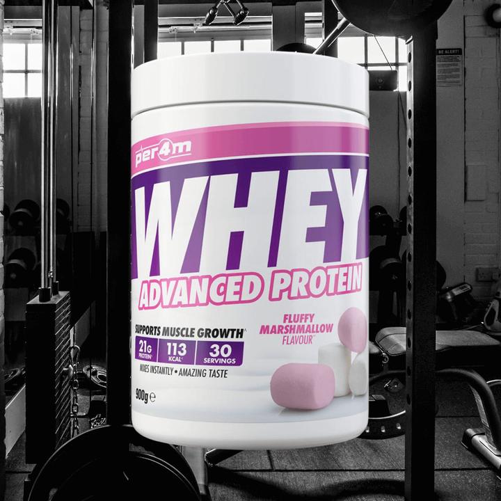 Image du produit Per4m Protéine Whey avancée (Guimauve duveteuse, 1 pcs, 900 g)