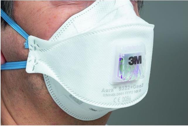 Produktbild 3M Atemschutzmaske Aura 9322+Gen3 mit Ventil (FFP2, 10 x)