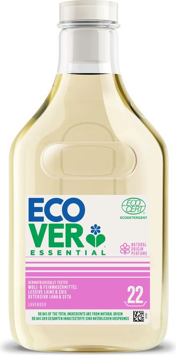 Ecover Essential Woll- und Feinwaschmittel (22 Waschgänge, Flüssigwaschmittel)