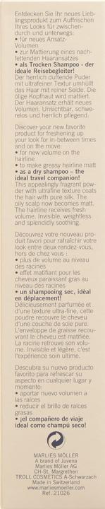 Actual product image Marlies Möller MM Specialists - Volume Anti-Oil Hair Powder (Dry shampoo)