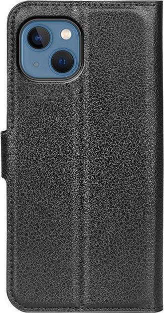Actual product image MU Classic Litchi Leather Bookcover Series (Apple iPhone 14 Plus)