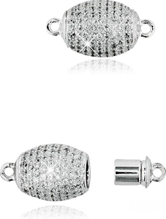 Actual product image Leyda Magnetic Clasp Oval