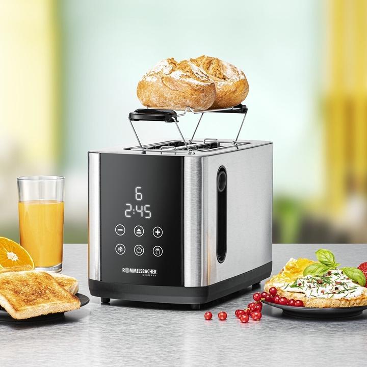Produktbild Rommelsbacher TO850 Toaster 2-Scheiben (EU-Stecker)