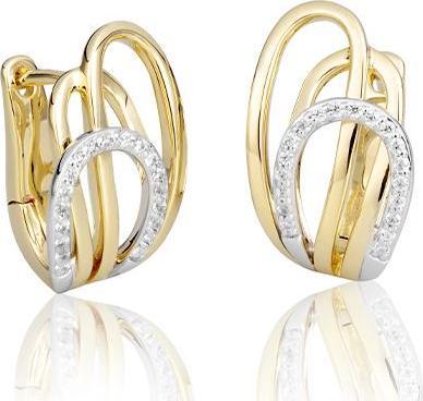 Breuning OHRSCHMUCK - BRILL. 0,209 Ct. H/si (750/18 K Gold)