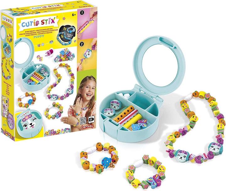 Productafbeelding Lansay Cutie Stix knutselset: Creatief juwelendoosje