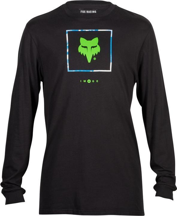 Actual product image Fox Tee 23 Atlas Ls Prem Blk M (M)