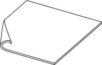 TECE TECEdrainbase Schallschutzmatte für Drainline und Drainboard 1,25x1,25m (1250 mm)
