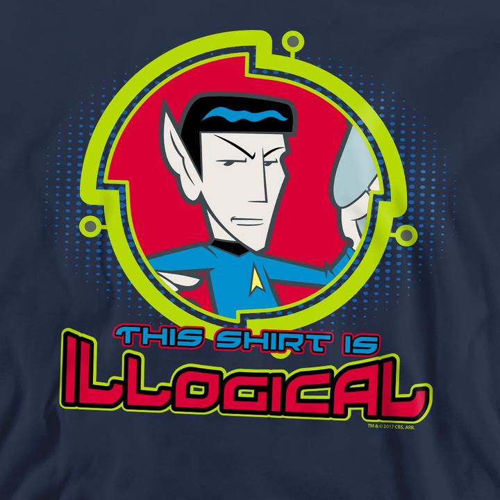 Immagine prodotto Star Trek Quogs Illogical Felpa Adulto Unisex (S)