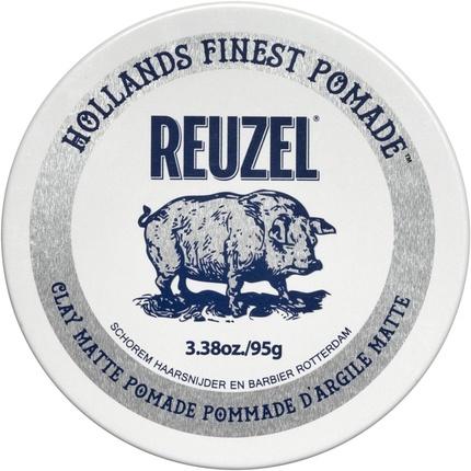 Produktbild Reuzel Matte Clay Pomade No Shine with Medium Hold for Natural Style (Haargel)