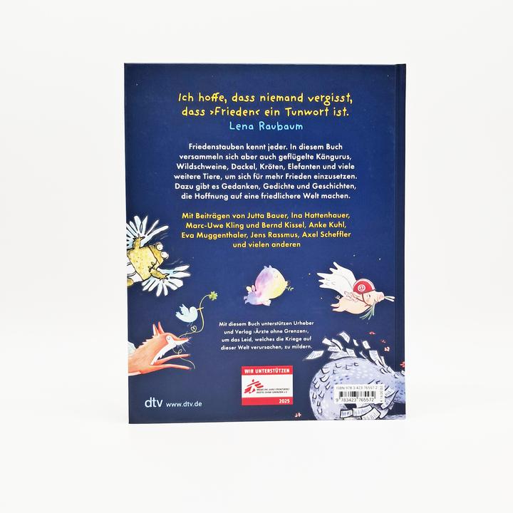 Actual product image Das Friedenstier – Mit Stift und Flügeln für den Frieden (German, Sabine Wreath, Merle Goll, Friederike Ablang, 2025)