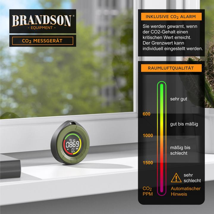 Produktbild Brandson CO2-Messgerät