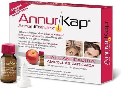 Image du produit Annur Kap Annurkap Ampoules fortifiantes et énergisantes contre la chute des cheveux