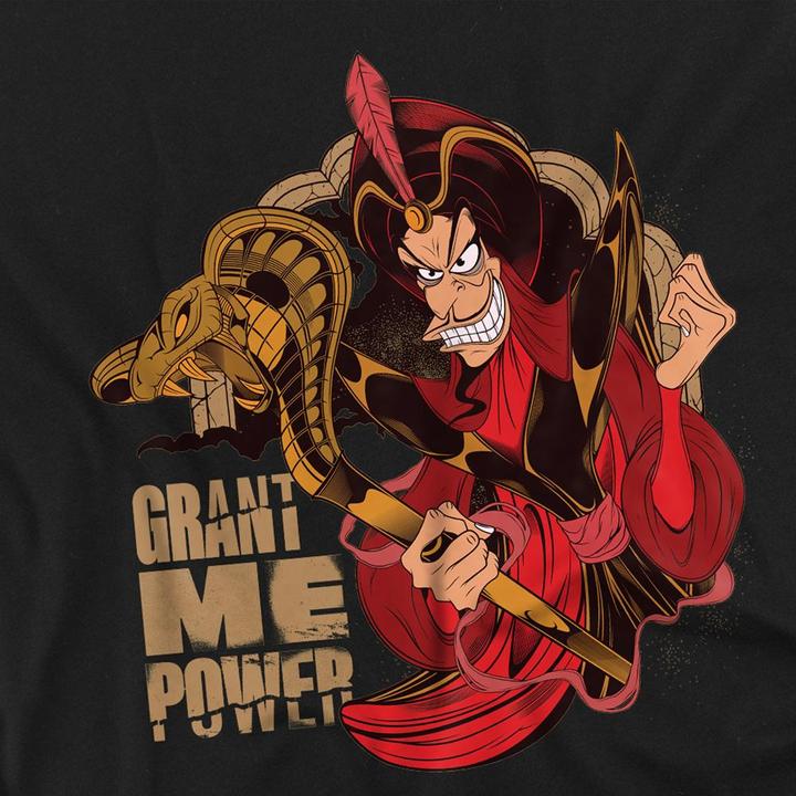 Immagine prodotto Disney Villains Grant Me Power Maglietta Jafar Adulto Unisex (L)