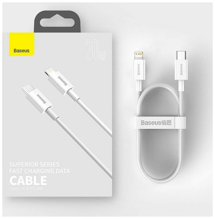 Actual product image Baseus superior series (2 m, USB 2.0, 20 W)
