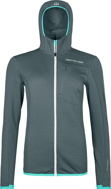 Ortovox Fleece Light Grid Hooded Jacket
