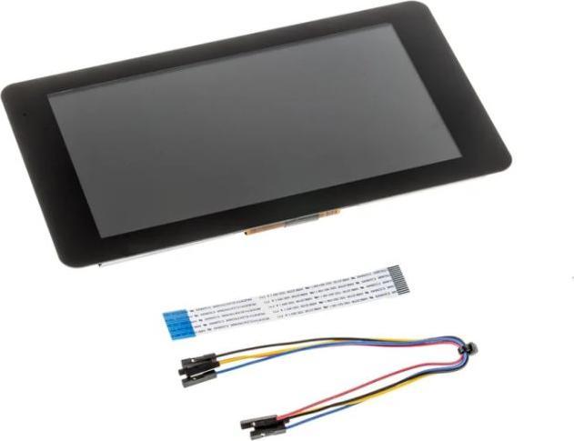 Actual product image Raspberry Pi 7" touch screen