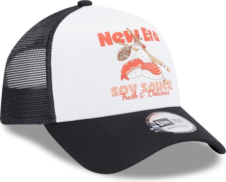 Actual product image New Era Aframe Trucker Icon Soy Sauce