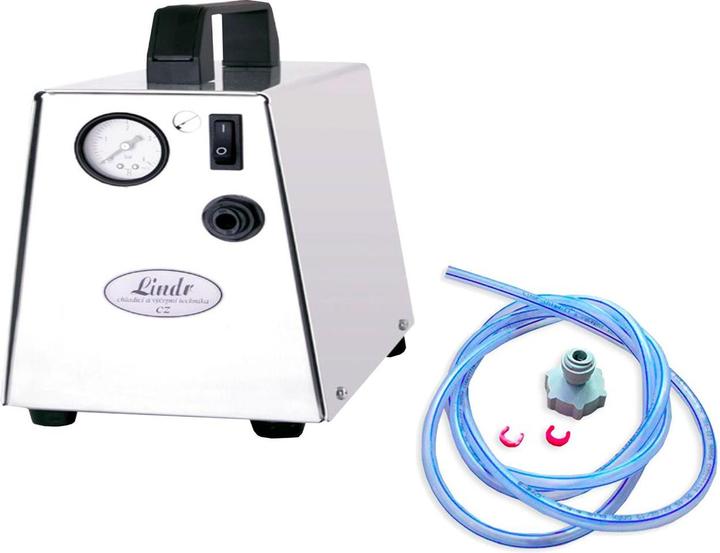 Actual product image Ich-zapfe Set - Druckluft Kompressor VK30, mini Luftkompressor ohne CO2