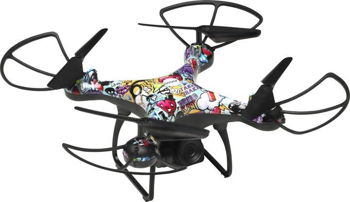 Denver DCH-350 Kameradrohne Quadrocopter Mehrfarben 4 Rotoren 1600 mAh (22 min, 270 g, 1 Mpx)