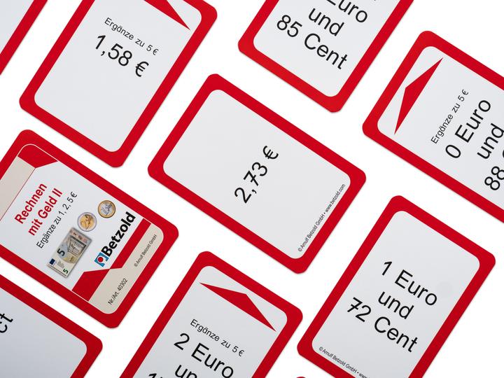 Produktbild Betzold Rechnen mit Geld 2 - Kartensatz für den Magischen Zylinder (Deutsch)