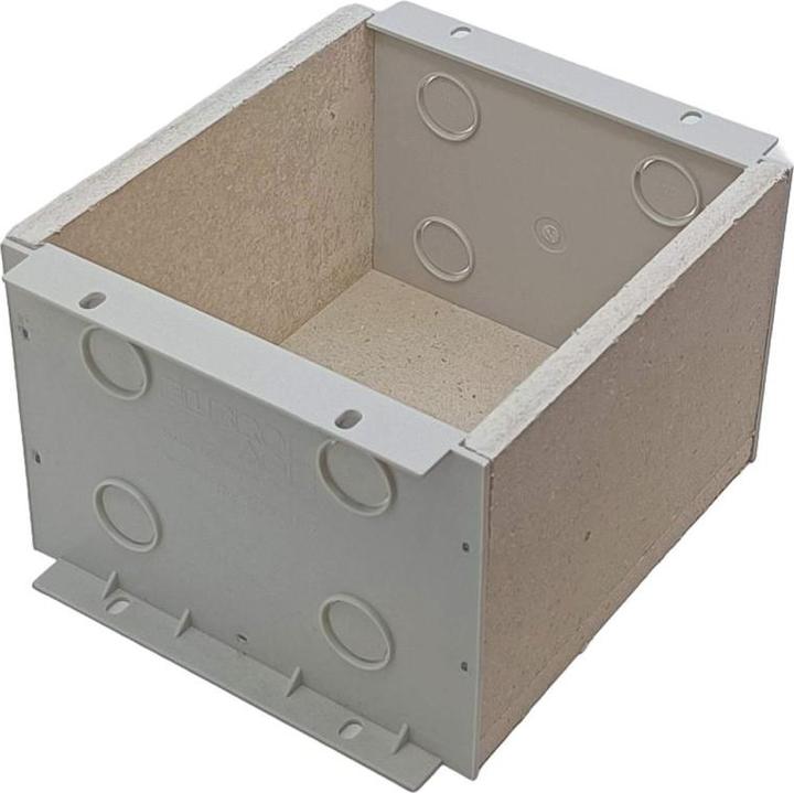 Produktbild Elbro EB-Gehäuse Fire-Stop-Box, Gipsfaserplatte, 150×150×110 mm, GDP 850°C, grau