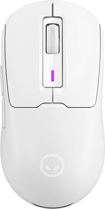 Productafbeelding Lorgar Computermuis MSA10W, Draadloze Gaming Muis Advanced, wit