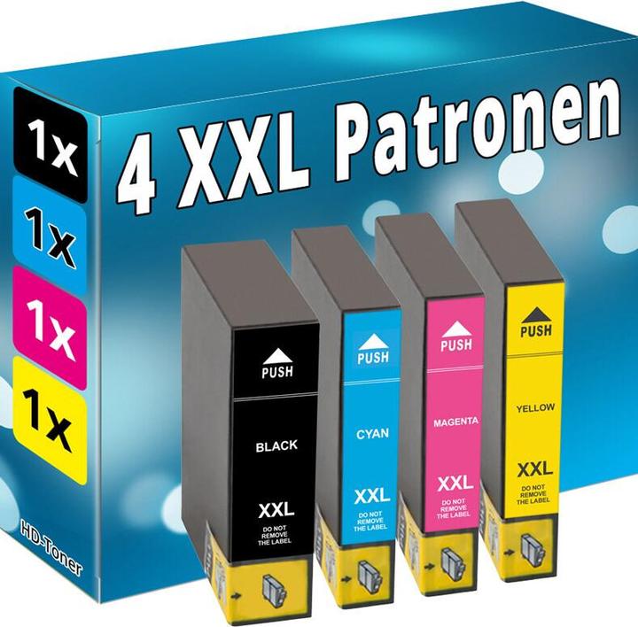 Immagine prodotto Druckfuxx TINTE PATRONEN für EPSON BX935FWD SX525WD SX535WD SX620FW WF7015 WF752