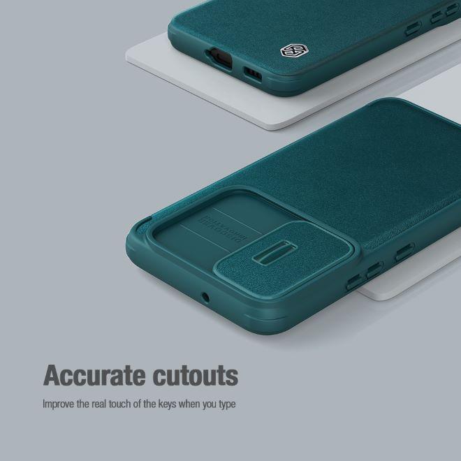 Produktbild Nillkin Qin Pro Plain Series Hülle (Samsung Galaxy S22+)