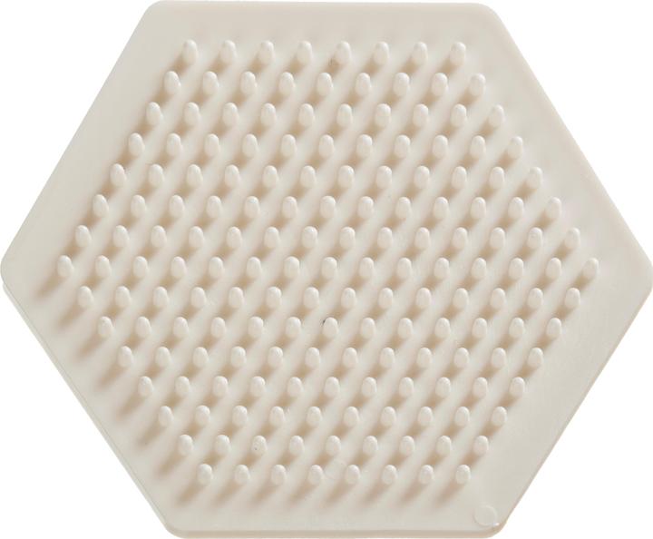 Creativ Company Bügelperlen Platten Sechseck Weiss