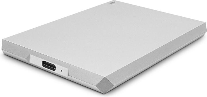 Actual product image LaCie Mobile Drive - Moon Silver (1 TB)