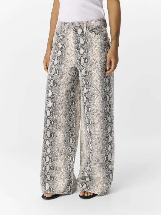 Actual product image Object Print Jeans mit weitem Bein (M)