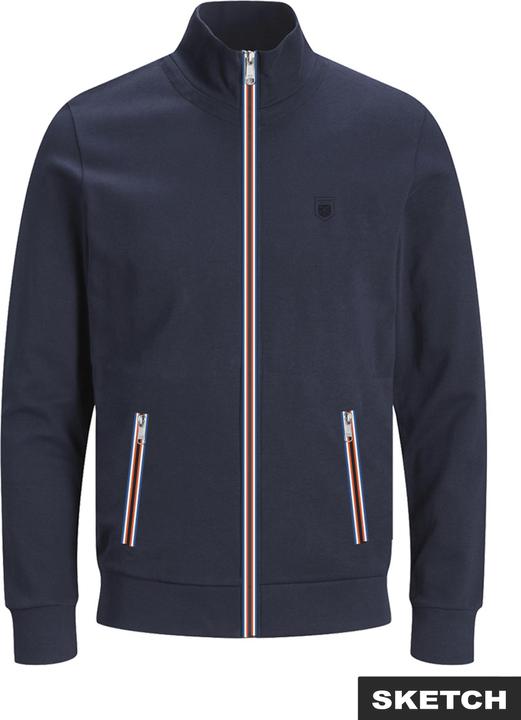 Actual product image Jack & Jones Jprbluronaldo Sweat Zip Cardigan Prau25 (L)