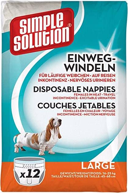 Produktbild Simple Solution Einwegwindel L (Hund)