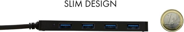 Produktbild i-tec C31HUB404 (USB-C, 4 Ports)
