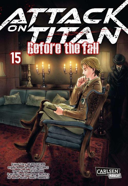 Immagine prodotto Attack on Titan - Before the Fall 15 (Tedesco, Hajime Isayama, 2019)